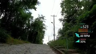 I accidentally climbed Canton Ave in my big ring!