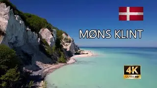 Møns Klint, Sjælland, Denmark  - 4K DJI Air2S Drone Footage