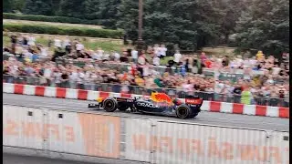 Donuts at Red Bull Racing Showrun Bucharest 2022