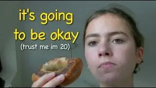 a kinda sad but cinematic vlog (bleeding feet, broken bike and bagels)