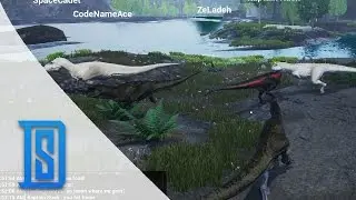 The Isle -Raptor Stalking Herd/Carno Army Clash!(Early Access)
