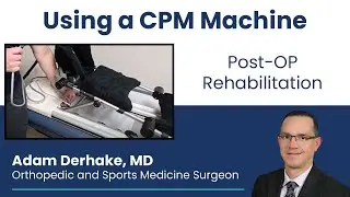 Using a CPM Machine after ACL Surgery
