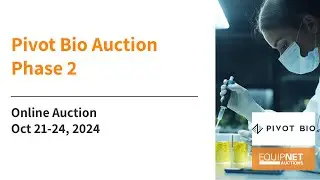 Pivot Bio Auction – Phase 2 | High-Quality Crop Sciences Lab Equipment for Sale