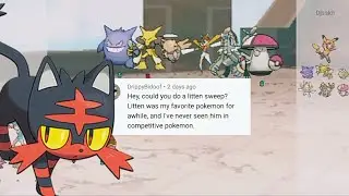 Litten sweeps @DrippyBidoof #pokemonshowdown  #sweep  #pokemon