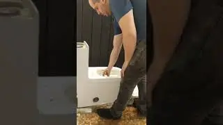 Pick up a toilet! the easy way.