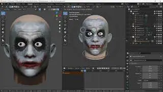 Blender 2.92 Face Rig with Joker