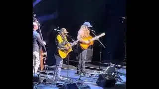 Billy Strings & Dad 10.4.24 - Shoutout to NC folks hit by Helene - Blue Ridge Highway Blues