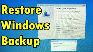 How to Restore Windows backup #windows #windows10  #windows_backup #backupwindows