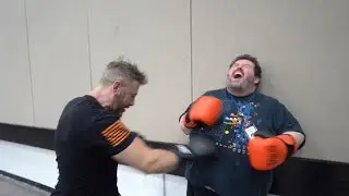 Boogie2988 almost KNOCKED OUT During Training!