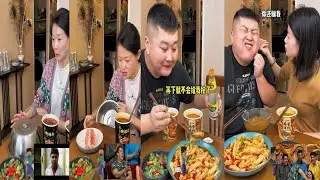 Try not to laugh best Funny Husband 🔥and Cute Wife💝 #shorts #stories #mukbang #funny #memes