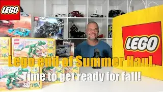 Lego end of Summer Haul! Time to get ready for Fall lego Investing!