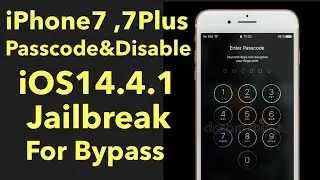 Jailbreak Passcode/Disable iPhone 7, 7 Plus iOS 14.4/ iOS14.4.1 | Minaloader MinaUSB1.1