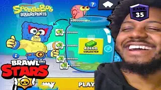PLAYING NEW BRAWLSTARS SEASON!!! | SPONGEBOB UPDATE
