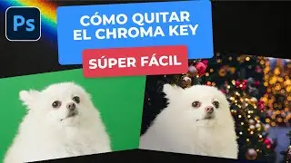 Cómo quitar el Chroma Key o fondo verde | Súper fácil | Tutorial de Photoshop