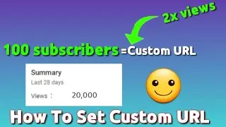 How to Set Custom URL for YouTube Channel in 2021 | YouTube Channel ka Custom Url Kaise Banaye