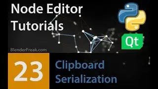 Node Editor Tutorial 23: How to implement Clipboard Serialization
