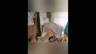 Печь из газового баллона в гараж
