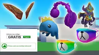 TODOS OS CÓDIGOS DE ITENS GRÁTIS NO ROBLOX
