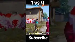 1 VS 4🤯 One of the difficult clutch in my life😱🔥 headshot jod or wot🎯😎 !! #short 🔥🤯