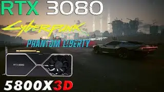 Cyberpunk 2077 - FSR 3 Frame Gen Mod | RTX 3080 + 5800X3D | 4K Custom Ray Tracing Settings