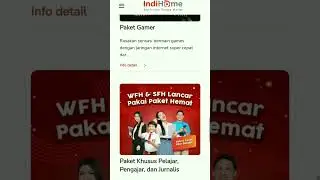 PAKET INTERNET INDIHOME TERMURAH!