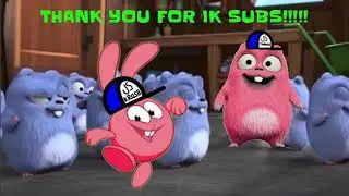 THANK YOU FOR 1K SUBS!!!!!