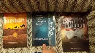 Many beneficial books were attained when visiting Moosaa Richardson!
