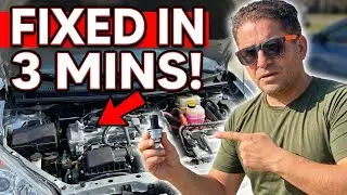 Prius C PCV Replacement in under 3 minutes