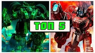 TOP 5 BEST TRANSFORMERS GAMES!