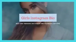 Subscribe us for more Best Instagram Bio For Girls👸🏻#thecaptionshub #Instagrambio #instagramcaptions