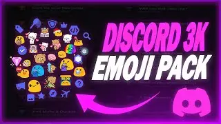 DİSCORD EMOJİ PACK 3000 EMOJİ & İCON | 100 FARKLI EMOJİ TÜRÜ!