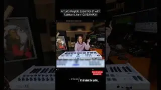 Arturia Keylab Essential 61 with Ableton Live #arturia #keylab #ableton #demo  #tutorial #giveaway