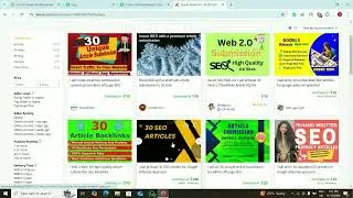 SEO of my kwork / Fiverr gig SEO