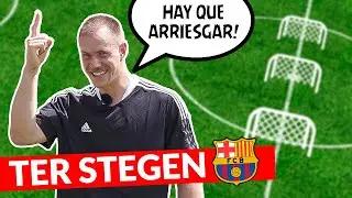 TER STEGEN nos DESAFÍA en el RETO DE LAS 3 PORTERÍAS