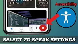 Select to speak settings | select to speak android