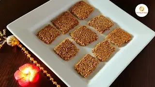 Winter Special Yummy Sweet 😋😋❤️  Easy to make at home Til Gud Sweet Recipe😍