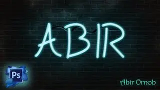 Logo Design - How to Create Realistic Neon Light Text Effect in Photoshop CC