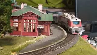 Russian double decker train / Русский двухэтажный поезд