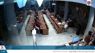 lubawapl – transmisja na żywo - Sesja Rady Miasta Lubawa