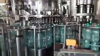 165/Линия розлива газированной воды/производительность 3000 бут. в час/линия под ключ