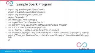 Spark Explanation with Example | Spark Introduction | Hadoop and Spark Developer | COSO IT