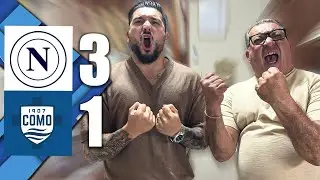 IL SOGNO CONTINUA🔥NAPOLI-COMO 3-1… SIAMO DA SCUDETTOOOOOO