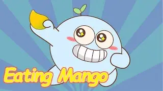 🥭After eating mango meat, do you know mango seed is a hairy little thing? 😝 