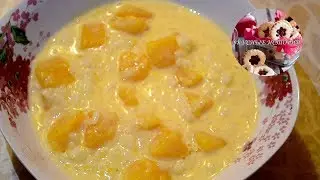 Pumpkin Porridge with Rice. Very Simple.