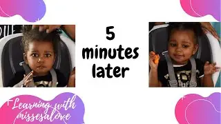 Natural hair | Toddler girl curly hair routine [coconut oil and water}