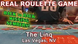 REPEATING NUMBERS! - Live Roulette Game #12 - The Linq Casino, Las Vegas, NV - Inside The Casino
