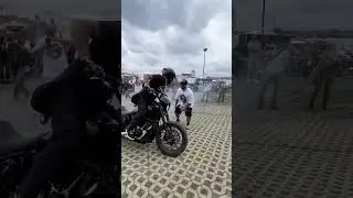 Chris Lietsch burnouts!
