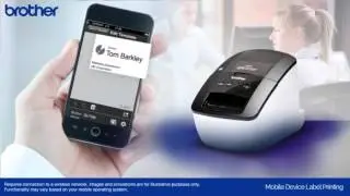 Brother™ Mobile Device Label Printing