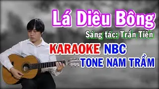 Lá Diêu Bông (Sao Em Nỡ Vội Lấy Chồng) Karaoke Guitar Tone Nam Trầm