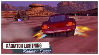 Cars 2 The Video Game | Radiator Lightning - Race Mode | Radiator Sprint 6 Laps